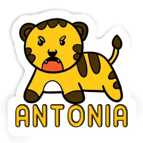 Sticker Baby Tiger Antonia Image