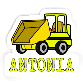 Front Tipper Sticker Antonia Image