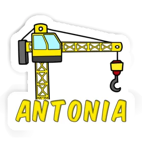 Antonia Autocollant Grue Image