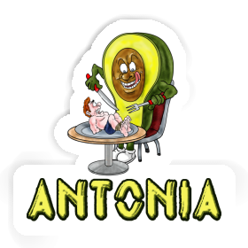 Sticker Avocado Antonia Image