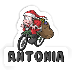 Antonia Autocollant Cyclistes Image