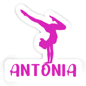 Sticker Yoga Woman Antonia Image