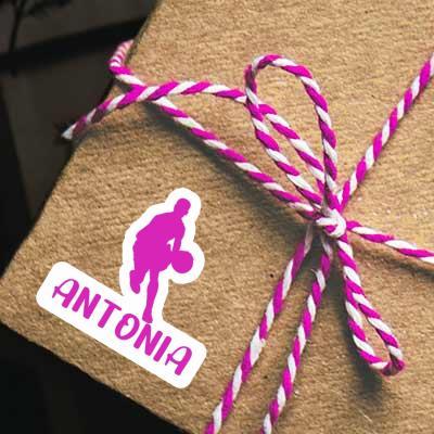 Antonia Aufkleber Basketballspieler Gift package Image