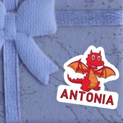 Antonia Autocollant Dragon Image