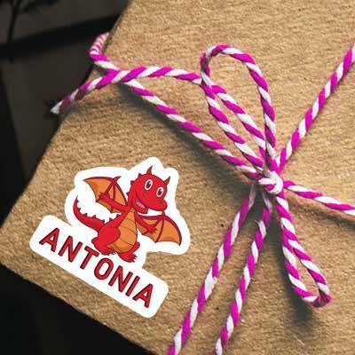 Sticker Baby Dragon Antonia Notebook Image