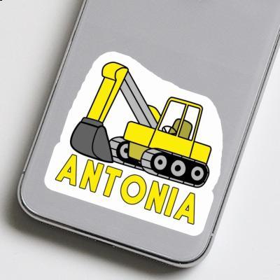 Excavator Sticker Antonia Notebook Image