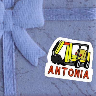 Sticker Antonia Mini-Excavator Image