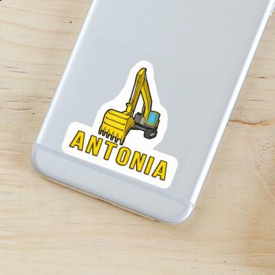 Sticker Excavator Antonia Laptop Image