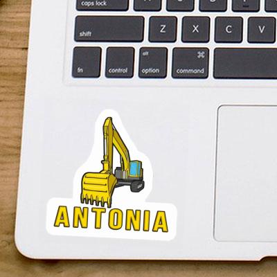 Sticker Excavator Antonia Gift package Image