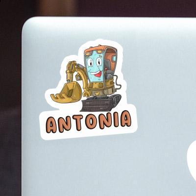 Antonia Sticker Kleiner Bagger Image