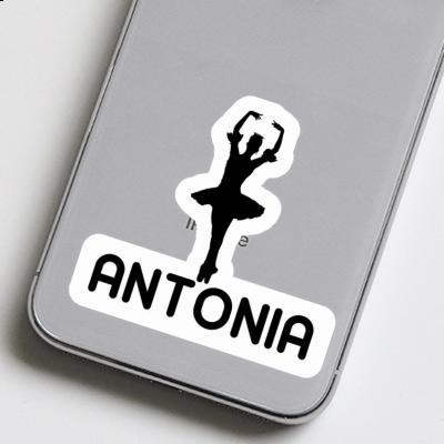 Sticker Antonia Ballerina Laptop Image