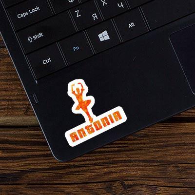 Sticker Ballerina Antonia Laptop Image