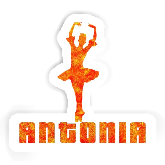 Sticker Ballerina Antonia Notebook Image