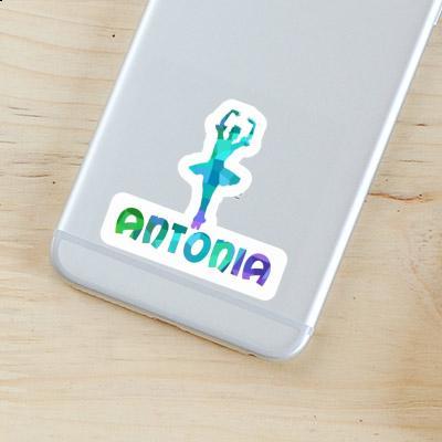 Antonia Sticker Ballerina Laptop Image