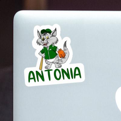 Cat Sticker Antonia Laptop Image