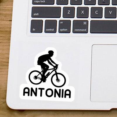 Biker Aufkleber Antonia Laptop Image