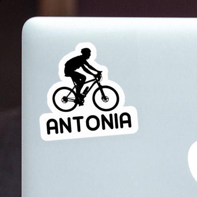 Biker Aufkleber Antonia Laptop Image