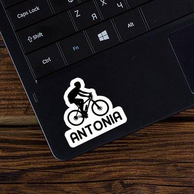 Biker Aufkleber Antonia Laptop Image