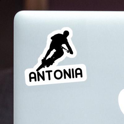 Sticker Antonia Biker Laptop Image