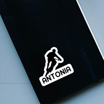 Sticker Antonia Biker Laptop Image