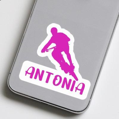 Sticker Antonia Biker Laptop Image