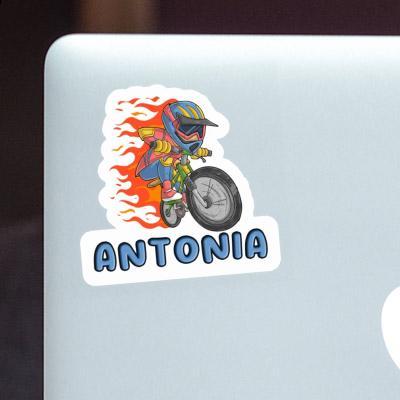 Biker Sticker Antonia Notebook Image