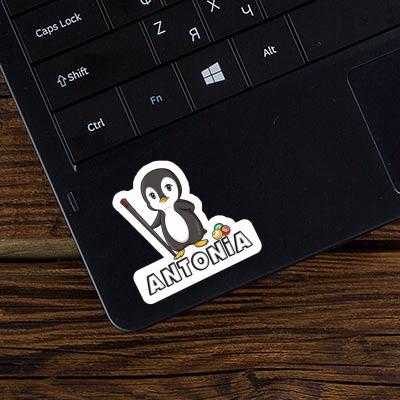 Autocollant Pingouin Antonia Laptop Image