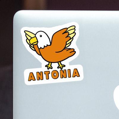 Bird Sticker Antonia Laptop Image