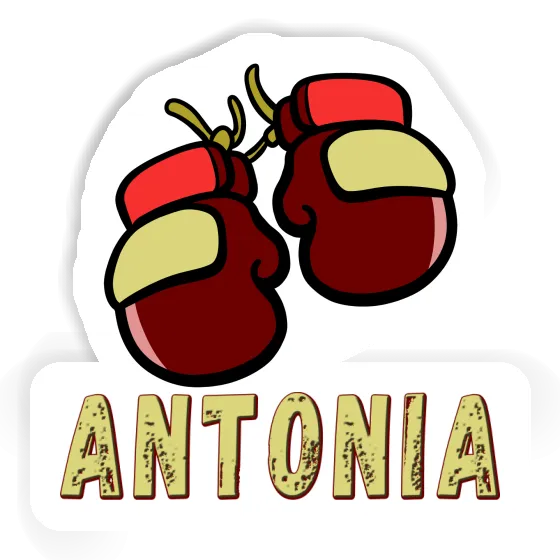 Sticker Antonia Boxing Glove Notebook Image