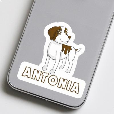 Bretagne Hund Aufkleber Antonia Notebook Image