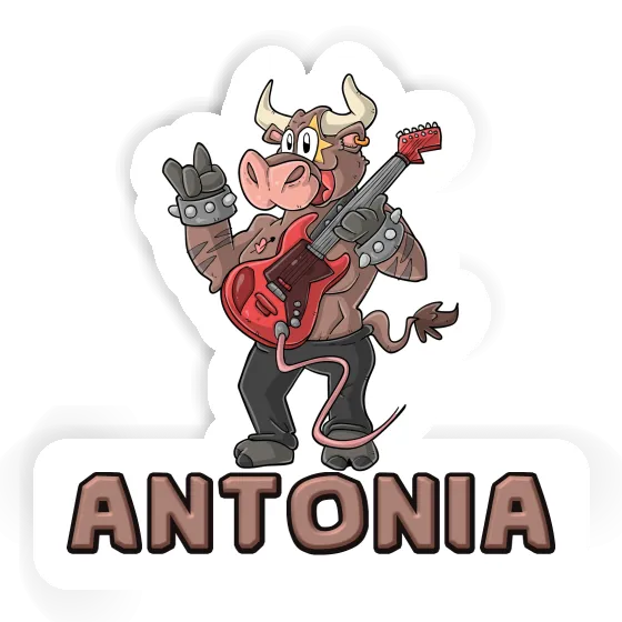 Antonia Sticker Rocking Bull Notebook Image