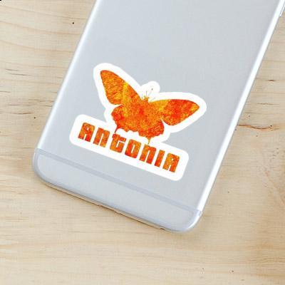 Butterfly Sticker Antonia Laptop Image