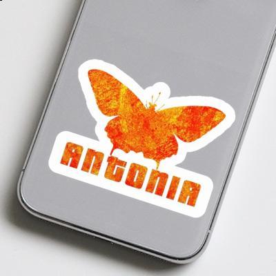 Butterfly Sticker Antonia Laptop Image