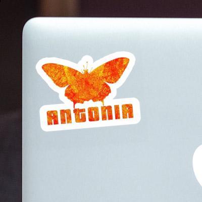 Butterfly Sticker Antonia Laptop Image