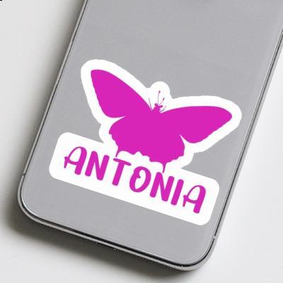 Antonia Autocollant Papillon Notebook Image