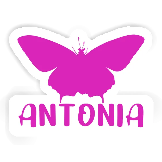 Antonia Autocollant Papillon Laptop Image