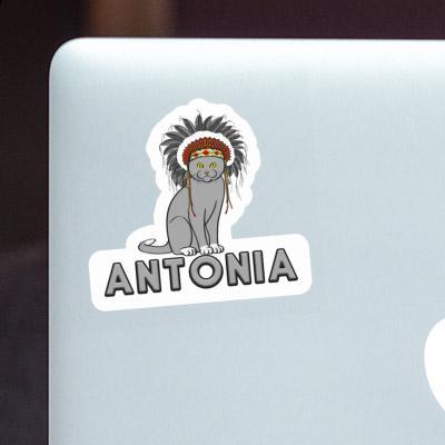 Sticker American Indian Antonia Notebook Image