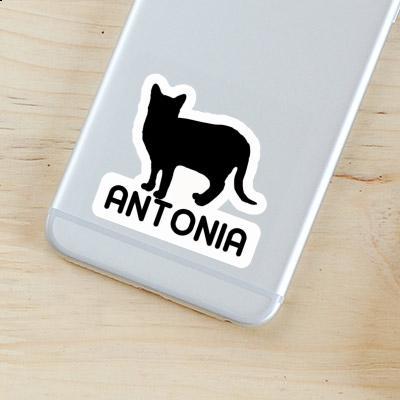 Cat Sticker Antonia Notebook Image