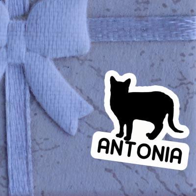 Cat Sticker Antonia Notebook Image