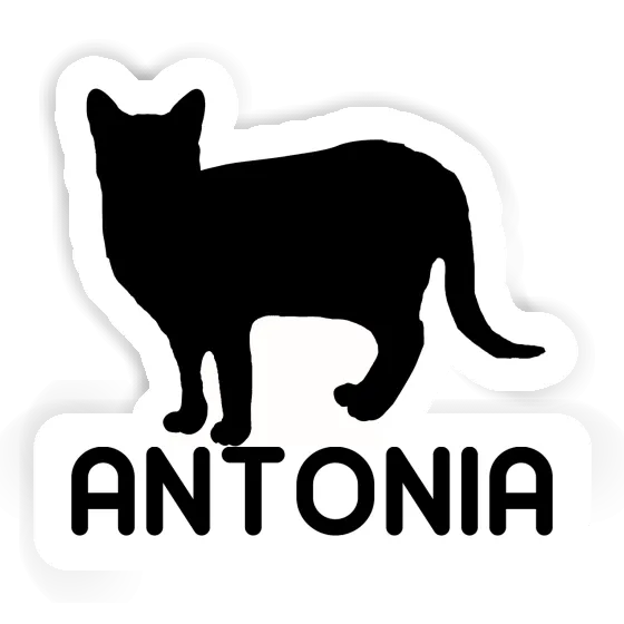 Antonia Aufkleber Katze Image