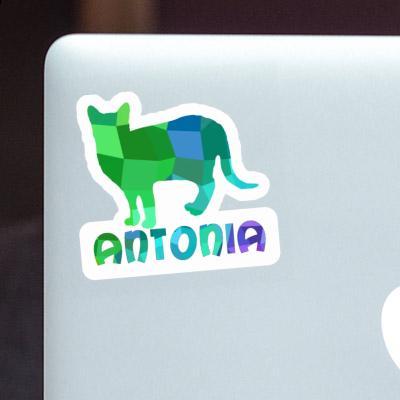 Antonia Sticker Cat Laptop Image