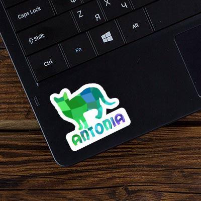 Antonia Sticker Cat Laptop Image