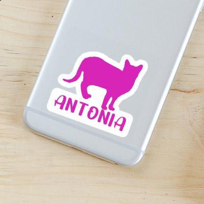 Antonia Sticker Katze Laptop Image