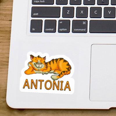 Antonia Sticker Katze Image