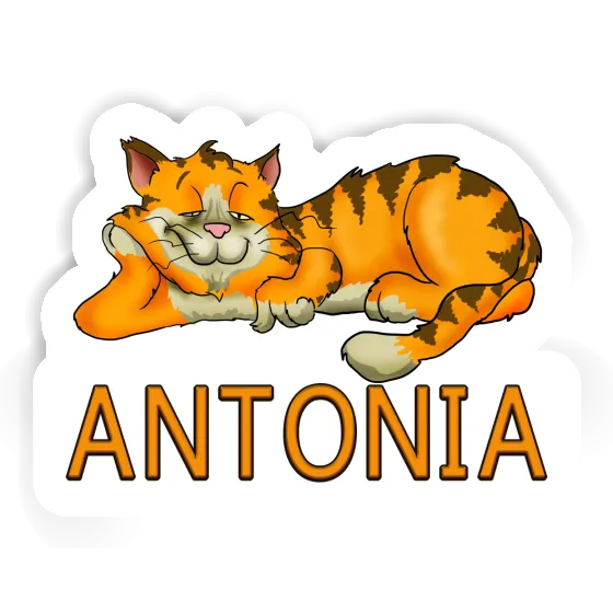 Antonia Sticker Katze Image