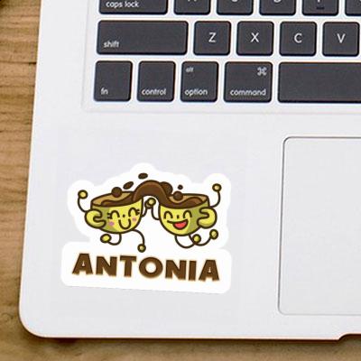 Antonia Sticker Coffee Notebook Image