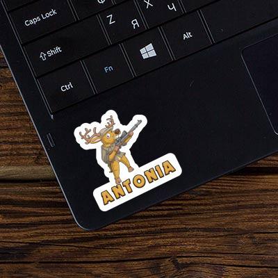 Sticker Deer Antonia Laptop Image