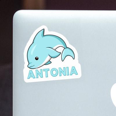 Antonia Sticker Dolphin Notebook Image