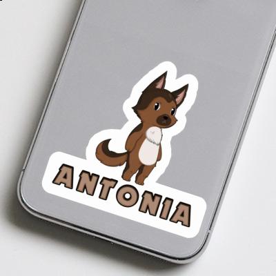 Antonia Sticker German Sheperd Laptop Image