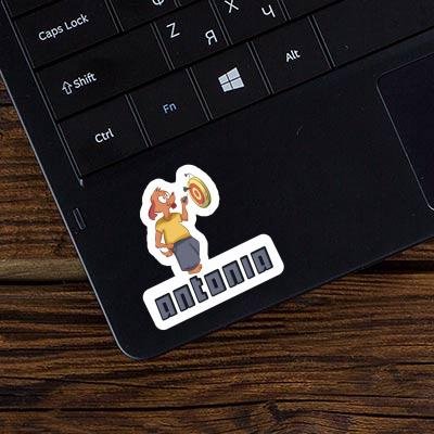 Sticker Dog Antonia Laptop Image